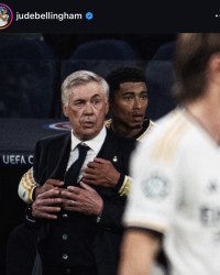 贝林厄姆祝福安帅：能师从皇马最伟大的主教练是我的宝贵经历